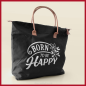 Preview: Born to be Happy - plotten Tasche