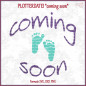 Preview: Baby Coming soon Datei zum plotten