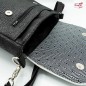 Mobile Preview: Handtasche schwarz Antikoptik