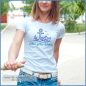 Preview: Bügelbild sea you soon - blau aqua