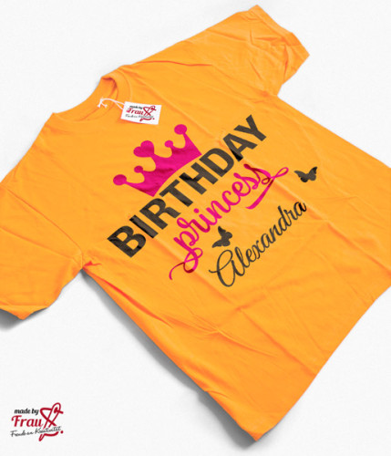Bügelbild Geburtstag Geburtstagsshirt