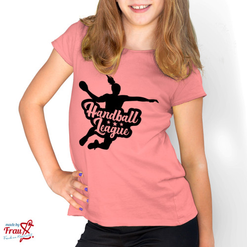 Handball League Bügelbild Shirt Mädchen