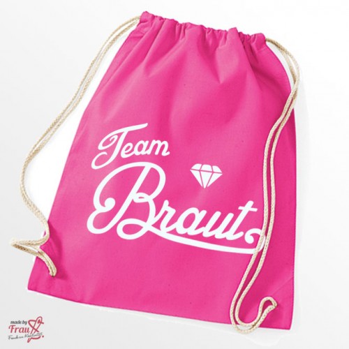 Gymbag Team Braut pink