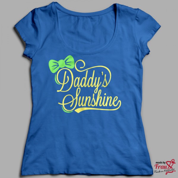 Bügelmotiv Daddys Sunshine