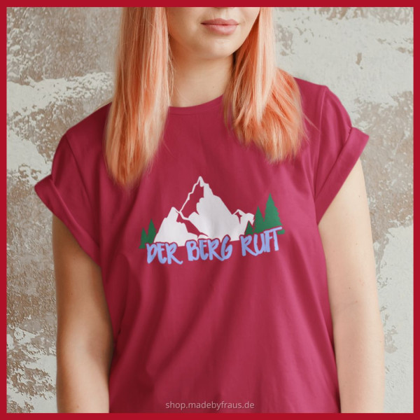 Plotterdatei - Der Berg ruft - Shirt